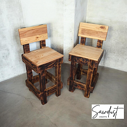 #sawdust,#sawdustcrafts,#barstools,#woddenbarstools